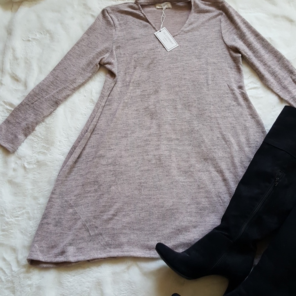 NWT Cotton Sweater Dress